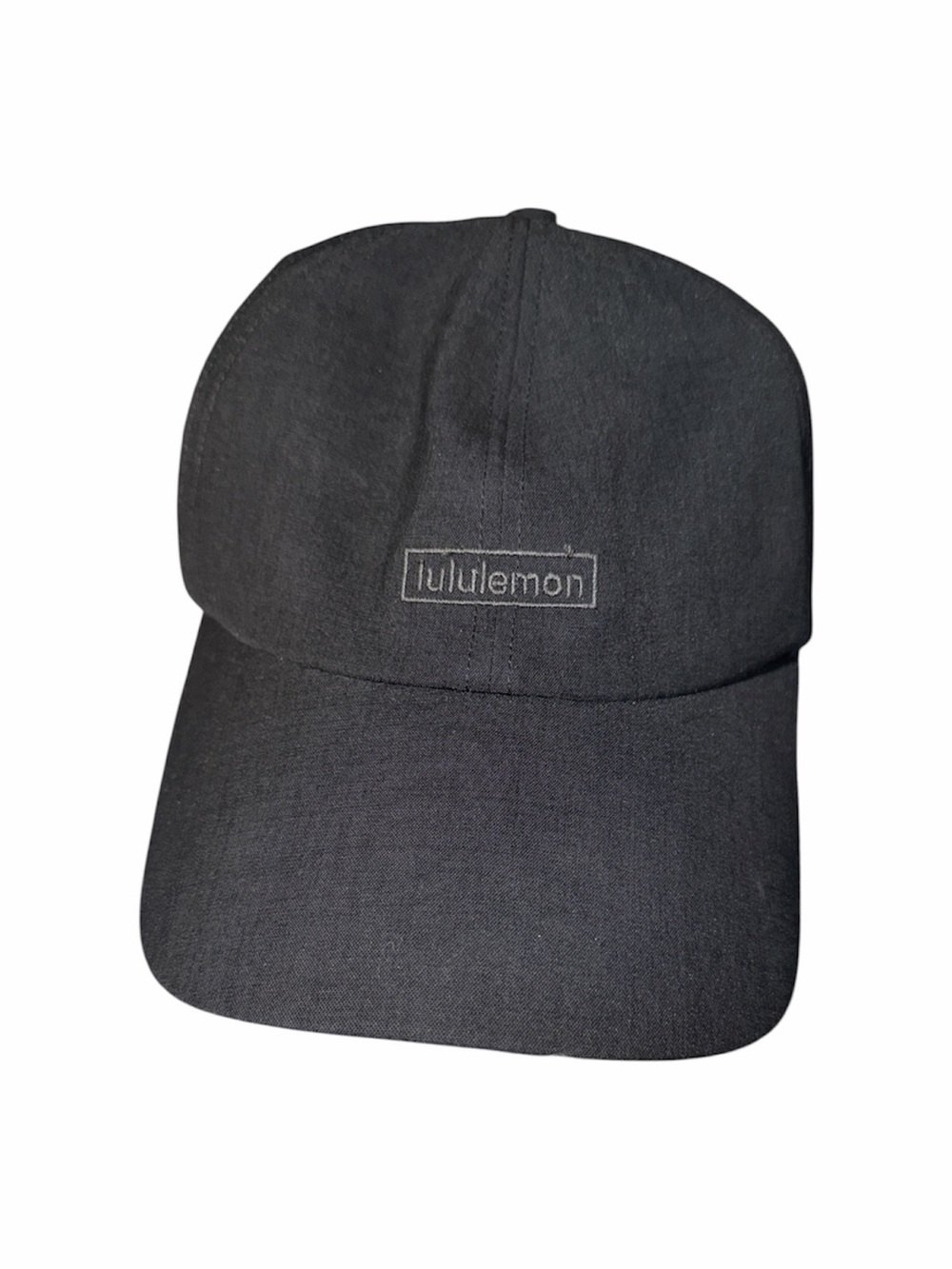 Lululemon Baller Hat Soft Bundle Black + Cream Adjustable Ball Cap EUC - Picture 3 of 5